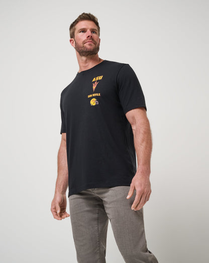 ASU Playoffs 2.0 Tee Black | Travis Mathew Latest