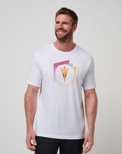 ASU Underdogs Tee White | Travis Mathew Signature