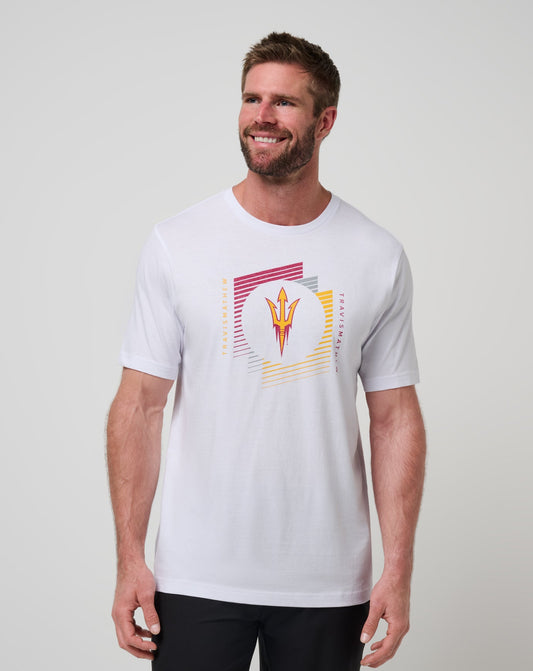 ASU Underdogs Tee White | Travis Mathew Signature