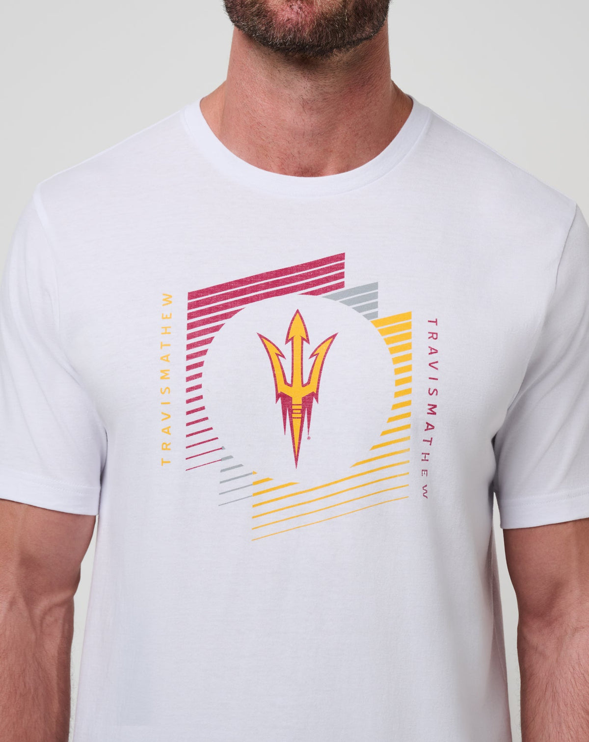 ASU Underdogs Tee White | Travis Mathew Signature
