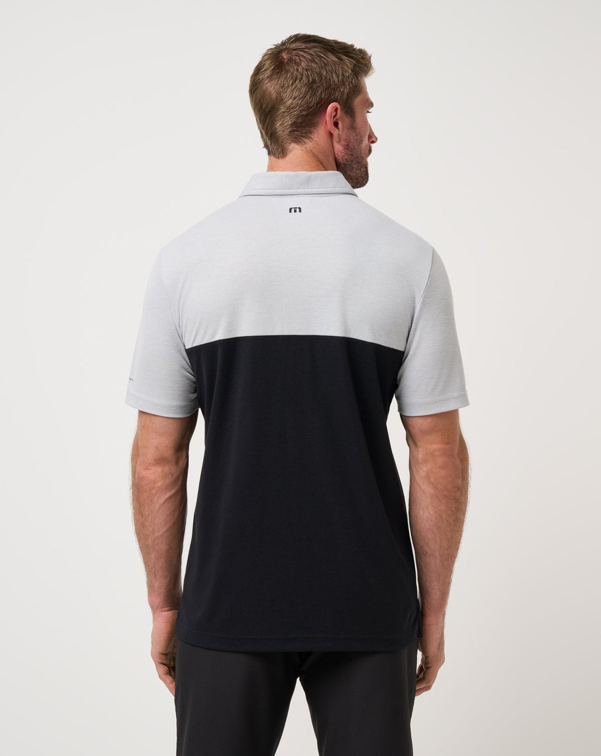 ASU Drop Back Polo Heather Grey/Black | Travis Mathew Great Value