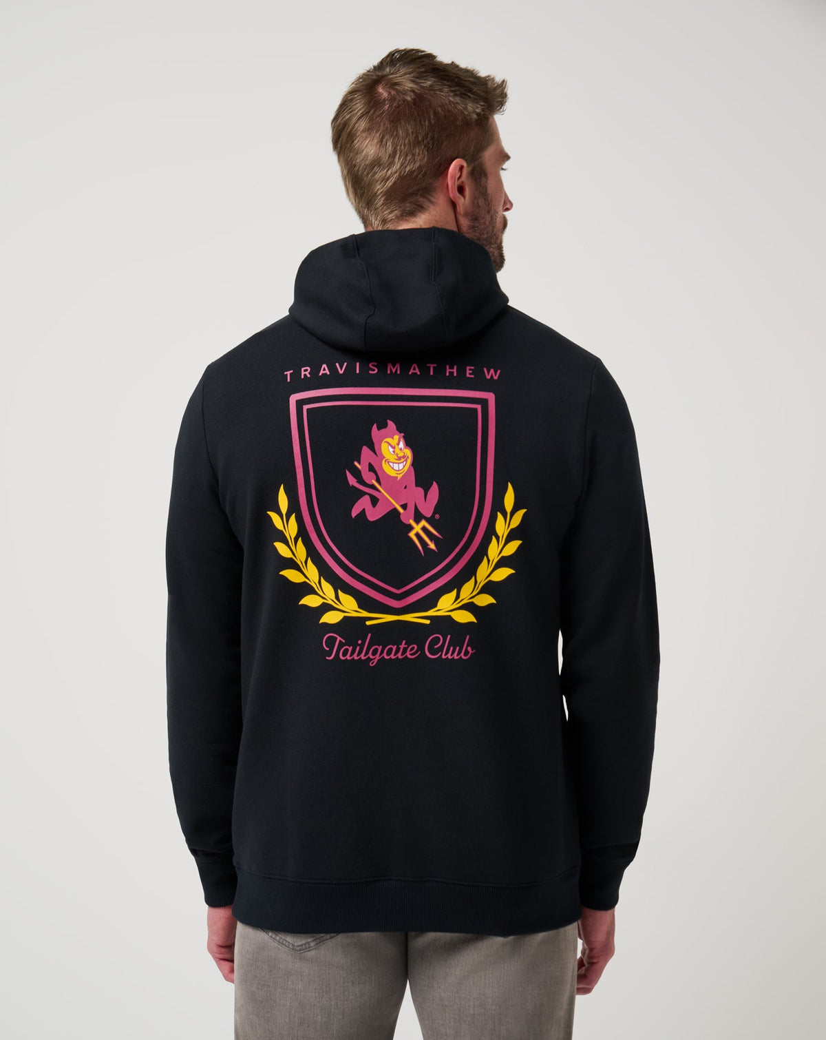 ASU Stadium Hoodie Black | Travis Mathew Classic