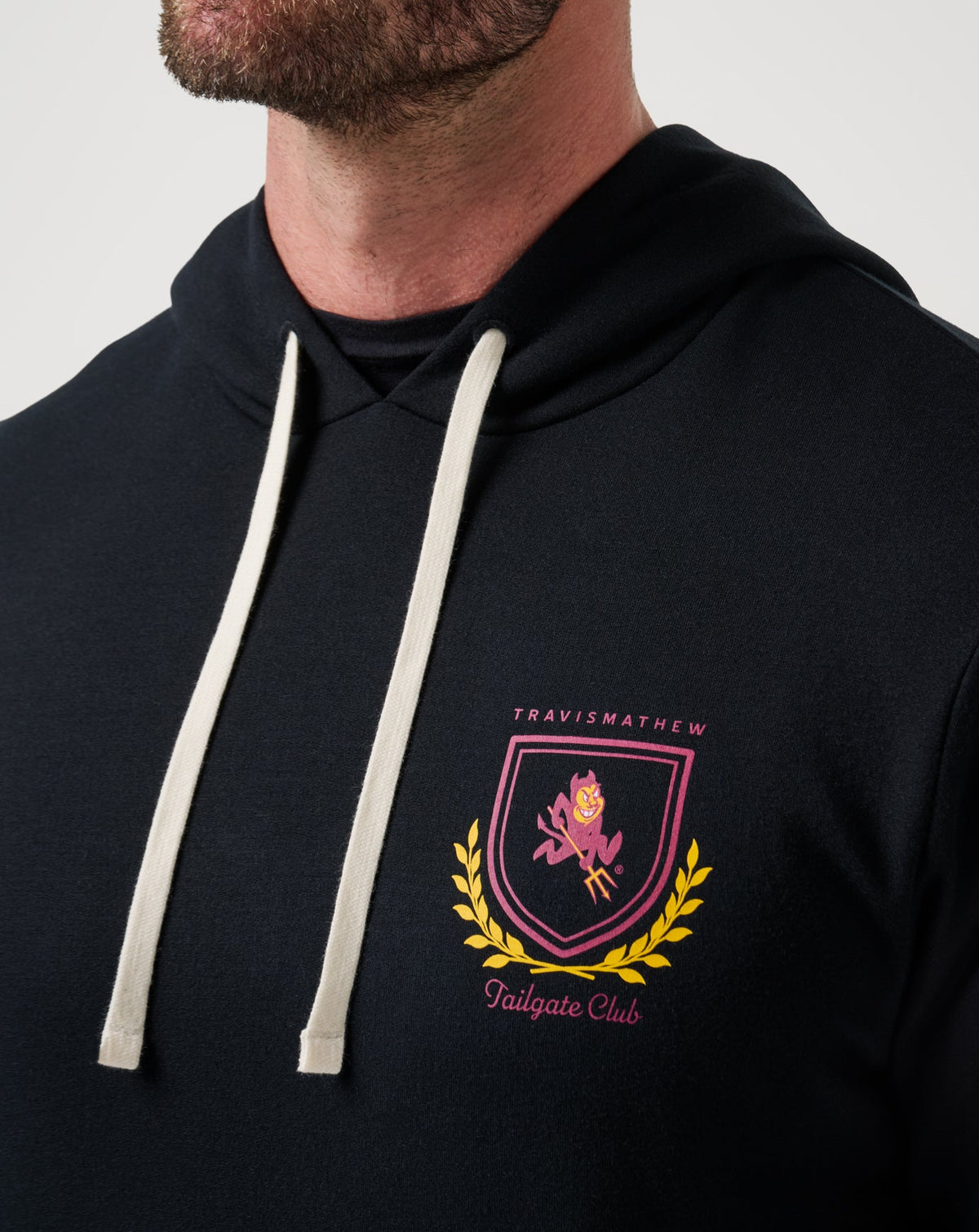 ASU Stadium Hoodie Black | Travis Mathew Classic