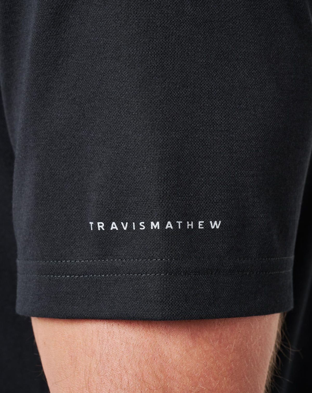 Stanford School Pride Polo Black | Travis Mathew Classic