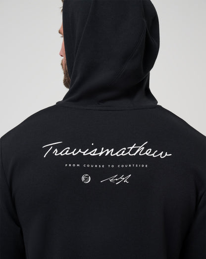 Shot Maker Cloud Hoodie Black | Travis Mathew New
