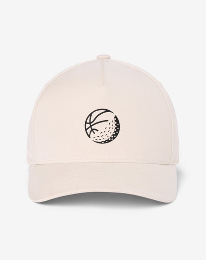 Shot Maker Strapback Hat Italian Sand | Travis Mathew Value