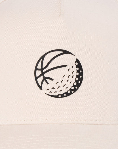 Shot Maker Strapback Hat Italian Sand | Travis Mathew Value