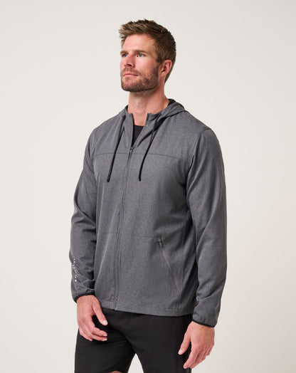Court Control Hoodie Heather Dark Grey | Travis Mathew Recommended