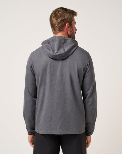 Court Control Hoodie Heather Dark Grey | Travis Mathew Recommended