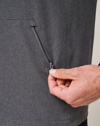 Court Control Hoodie Heather Dark Grey | Travis Mathew Recommended