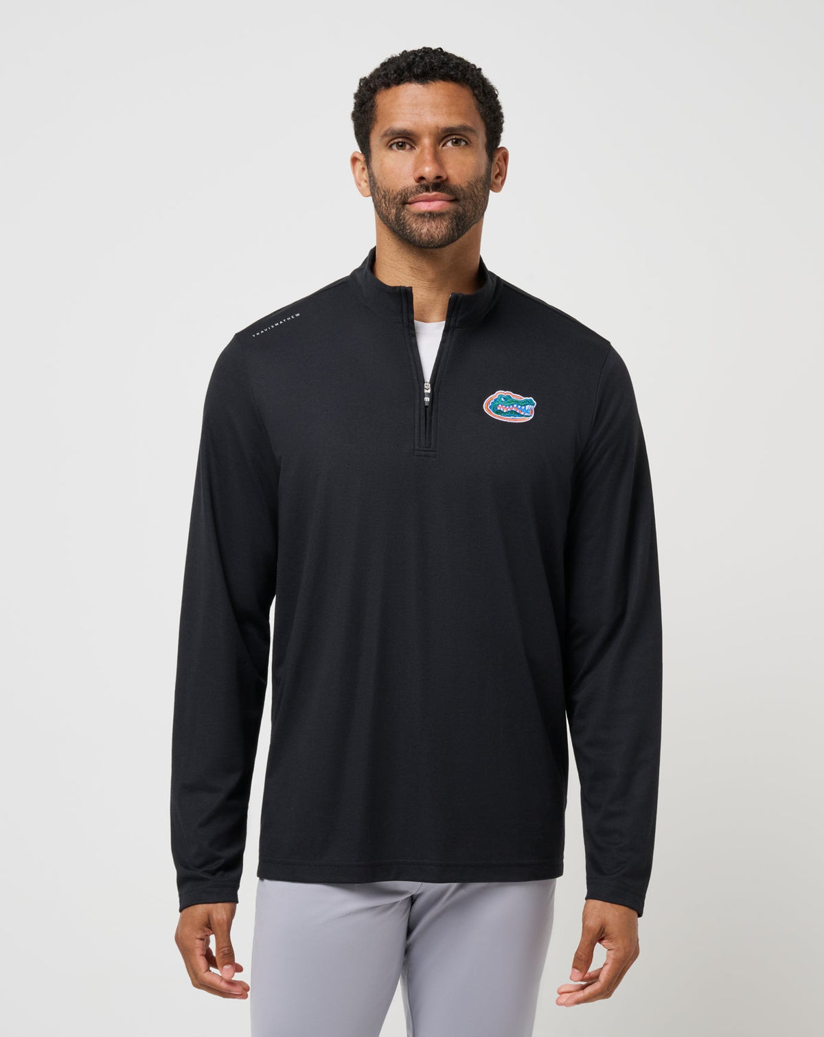 Florida Time To Tailgate Quarter Zip Black | Travis Mathew Recommended