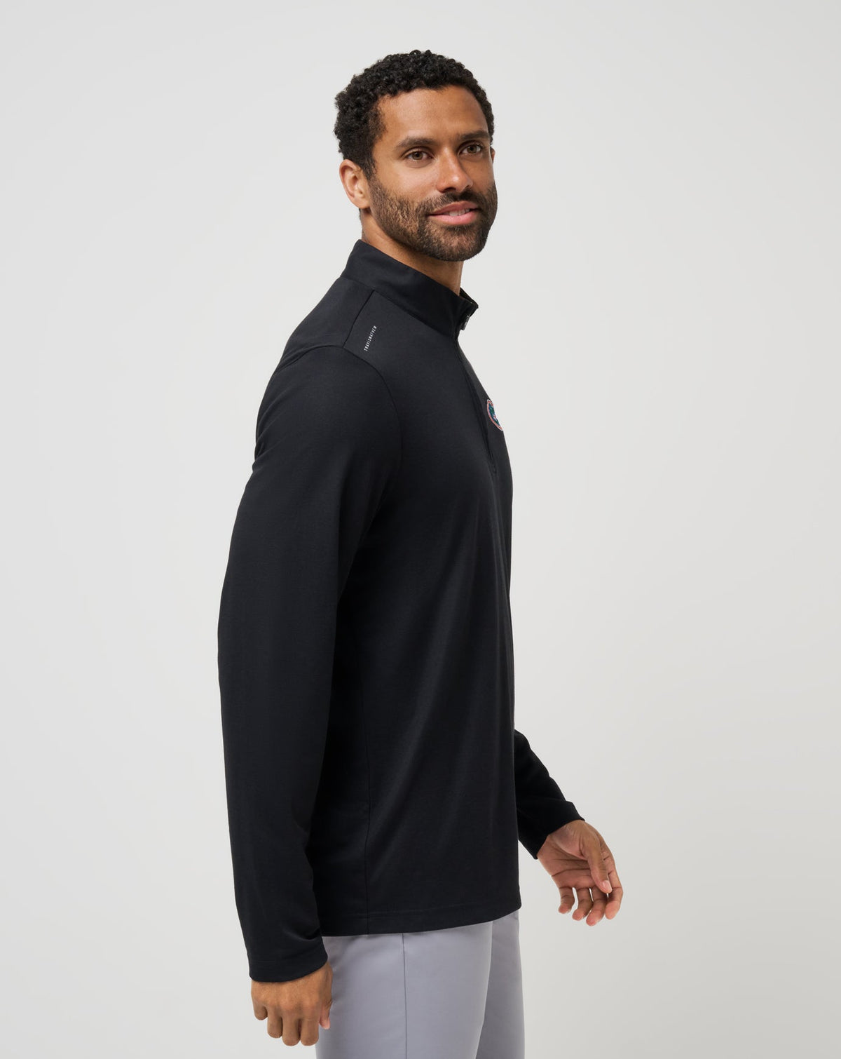 Florida Time To Tailgate Quarter Zip Black | Travis Mathew Recommended