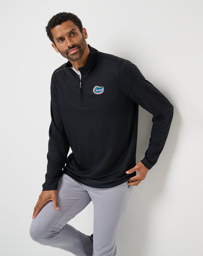 Florida Time To Tailgate Quarter Zip Black | Travis Mathew Recommended