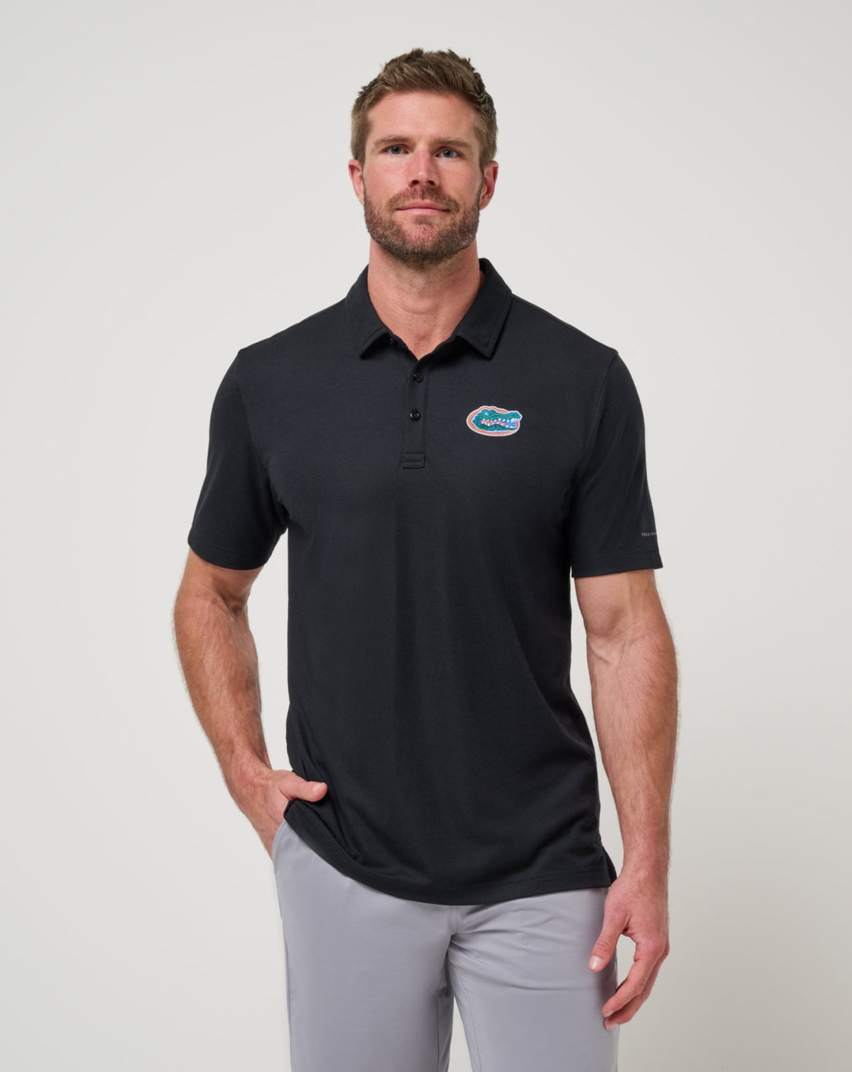 Florida School Pride Polo Black | Travis Mathew Top Pick