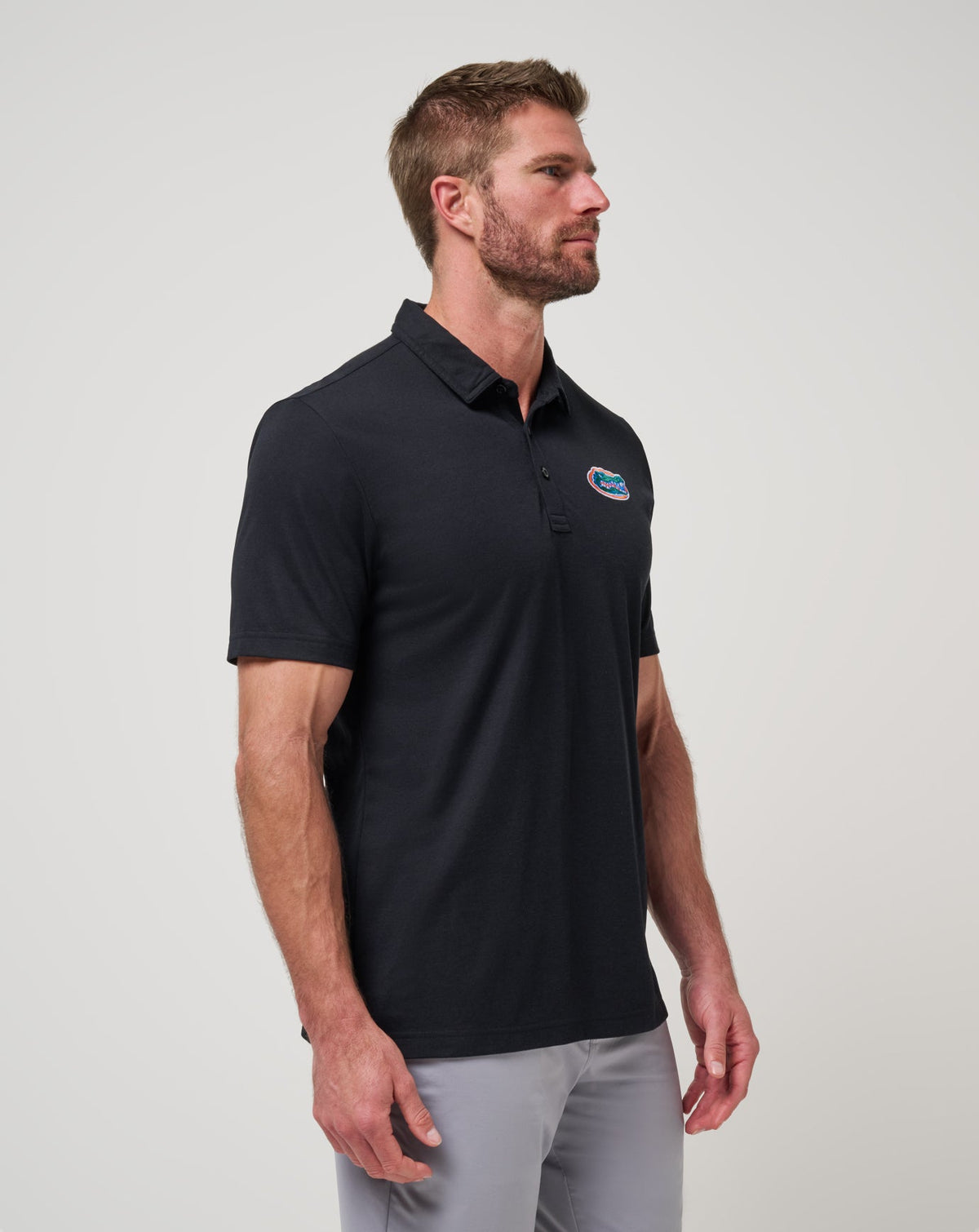 Florida School Pride Polo Black | Travis Mathew Top Pick
