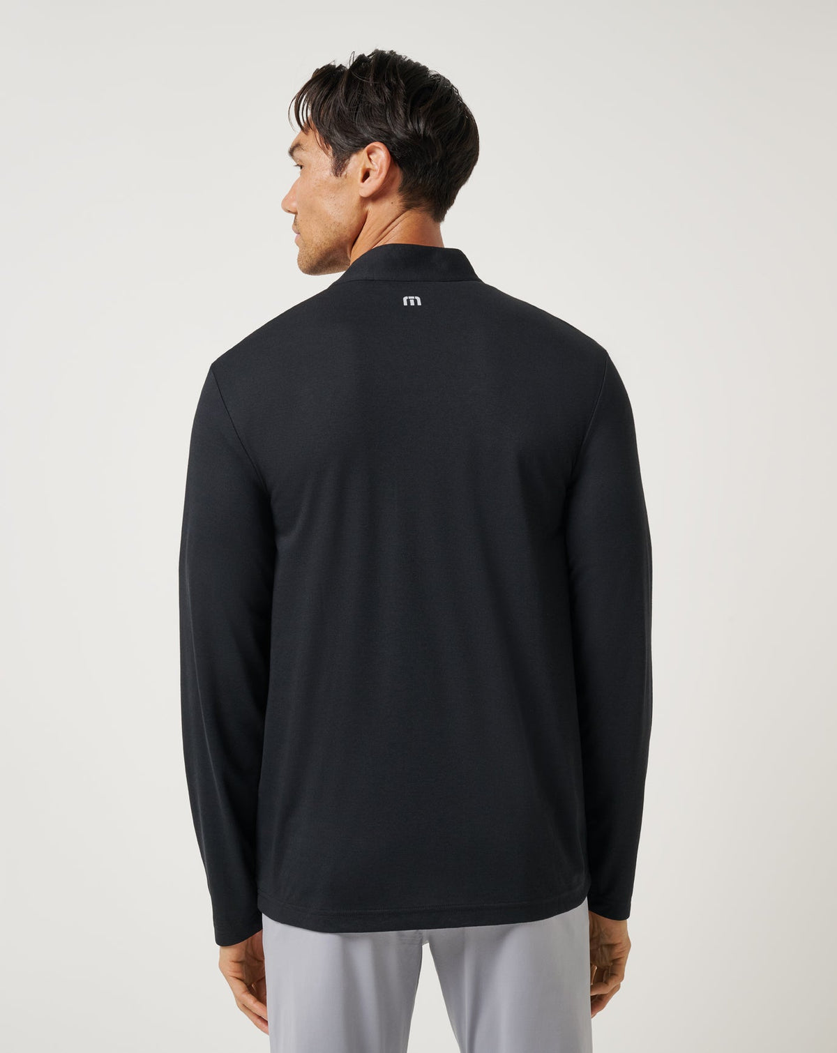 UT Austin Time To Tailgate Quarter Zip Black | Travis Mathew Recommended