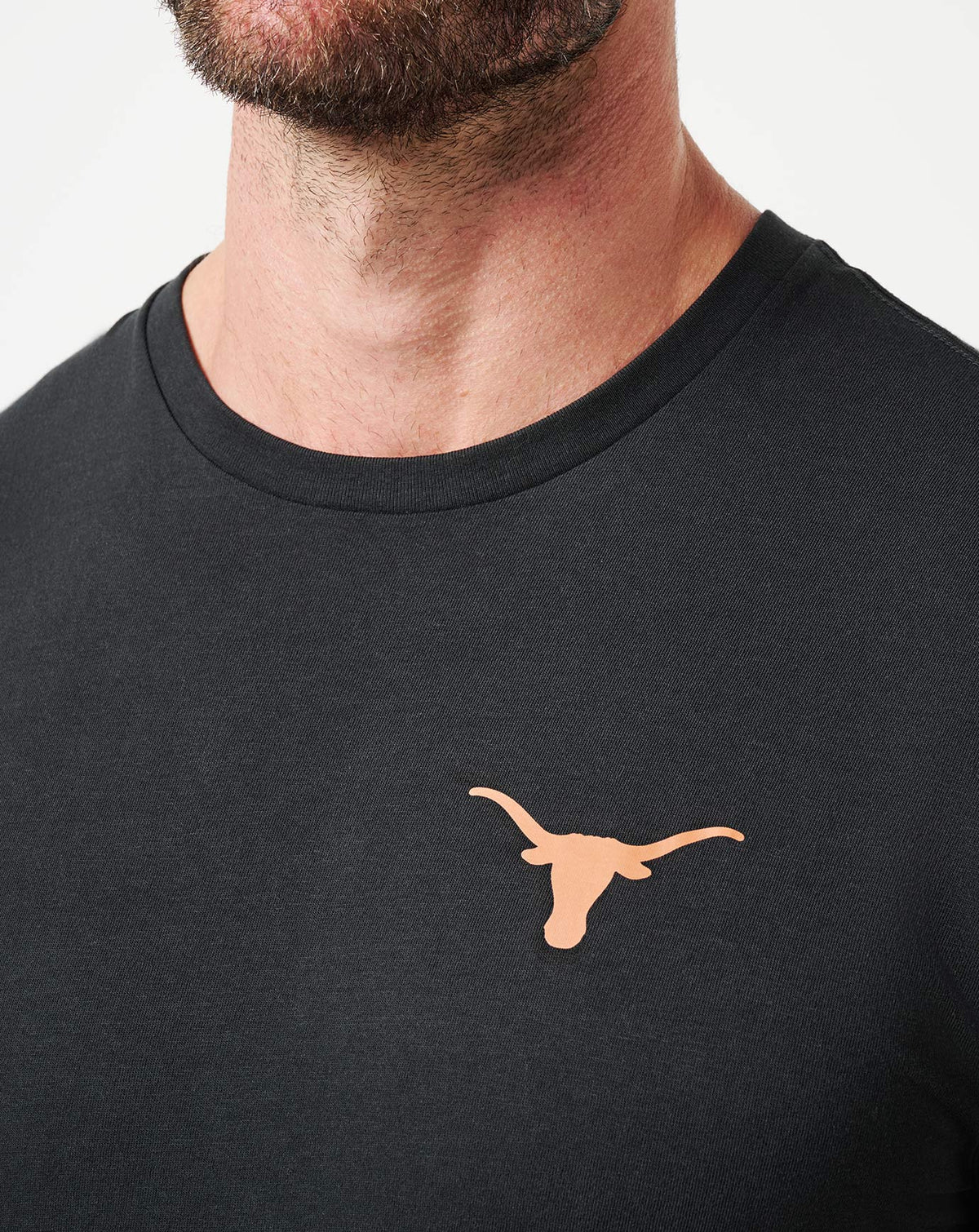 UT Austin Friendly Rivalry Tee Black | Travis Mathew Essential