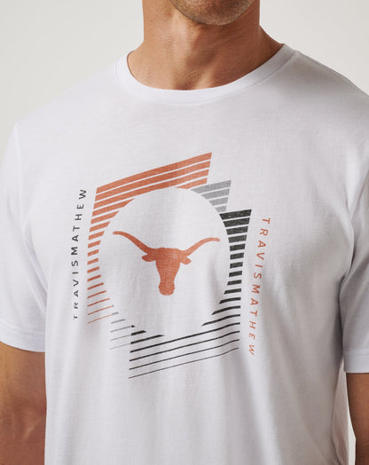 UT Austin Underdogs Tee White | Travis Mathew Value