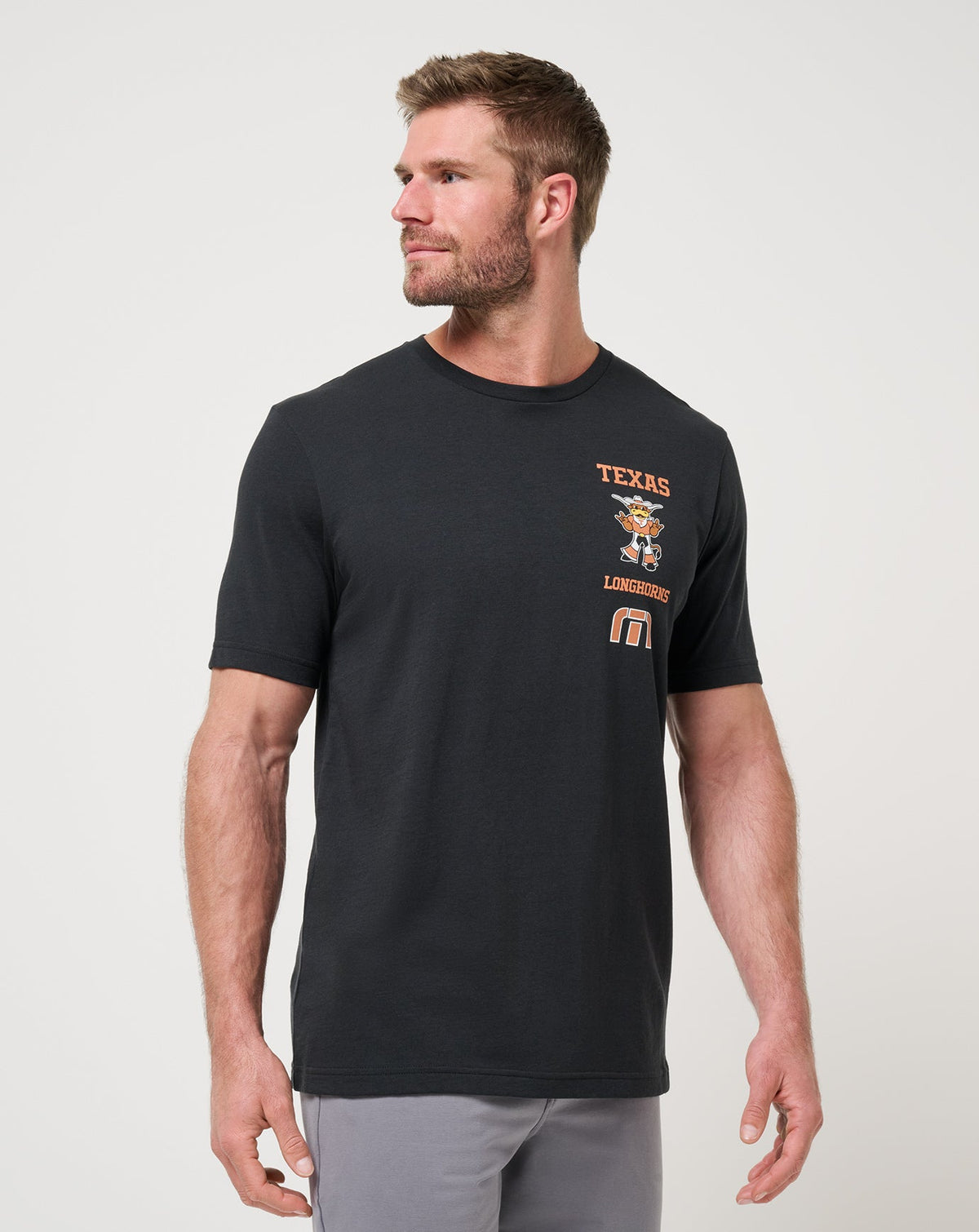 UT Austin Playoffs 2.0 Tee Black | Travis Mathew Best Seller