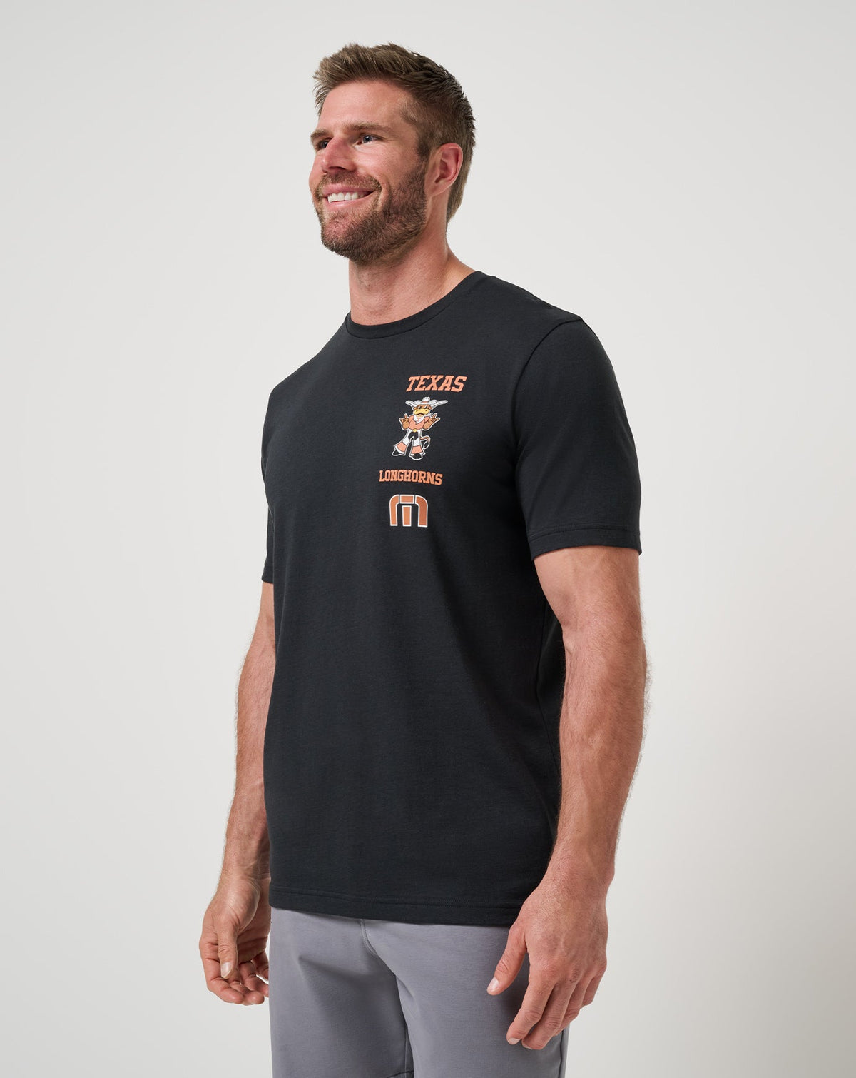UT Austin Playoffs 2.0 Tee Black | Travis Mathew Best Seller