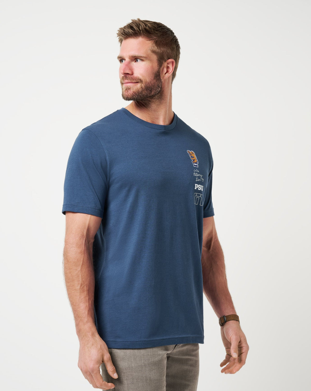 PSU Playoffs 2.0 Tee Navy | Travis Mathew Essential