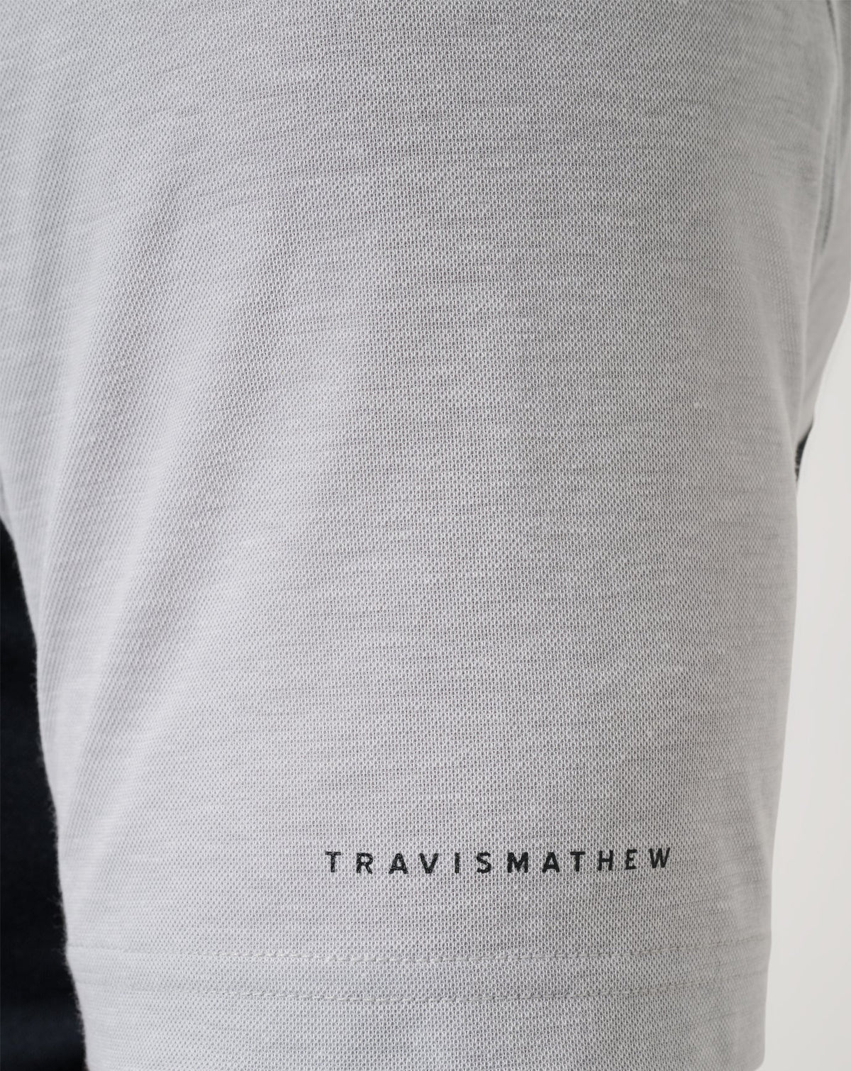 Utah Drop Back Polo Heather Grey/Black | Travis Mathew Sale