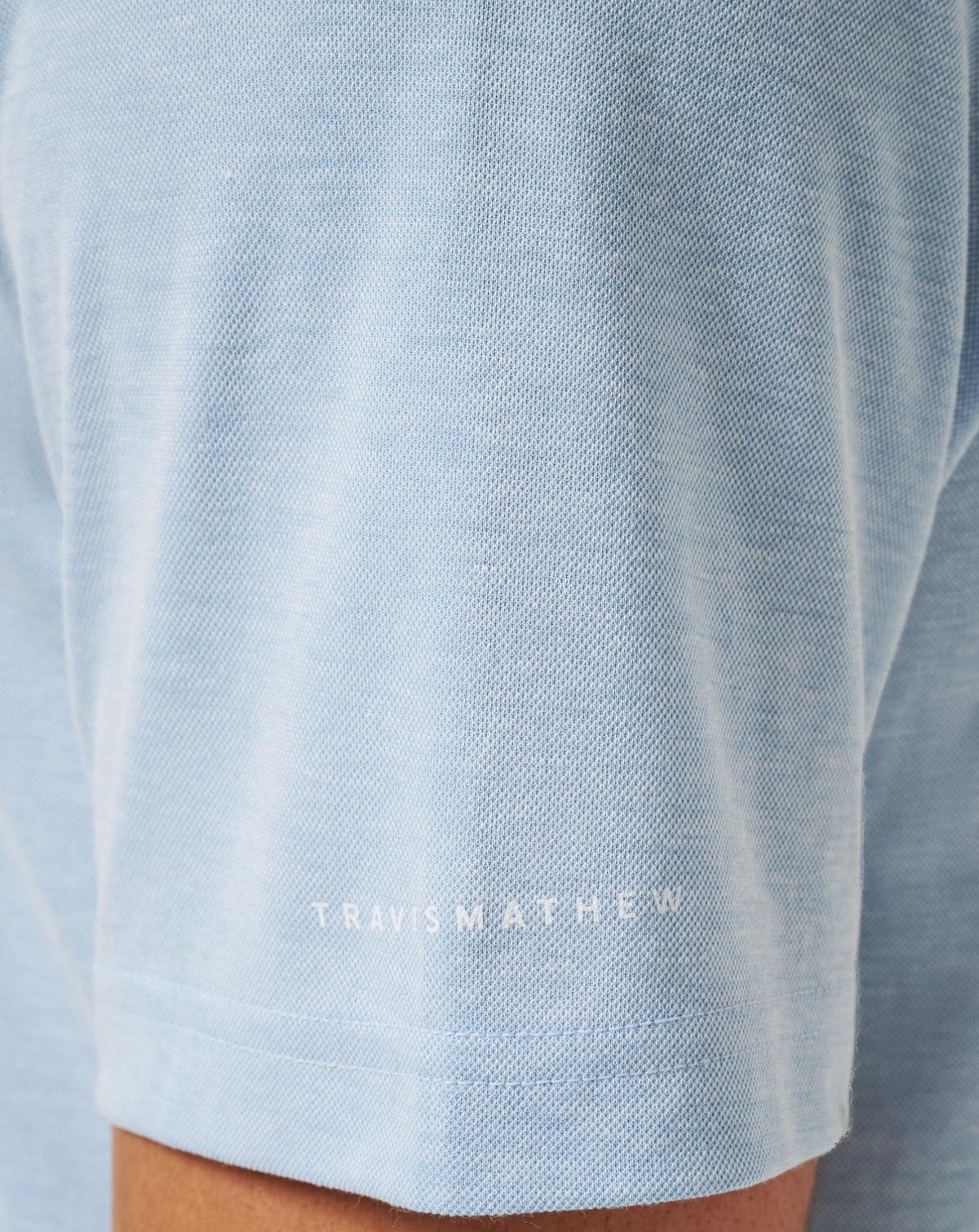 UT Austin School Pride Polo Heather Blue | Travis Mathew New