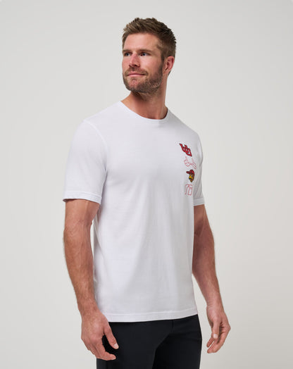 Utah Playoffs 2.0 Tee White | Travis Mathew Everyday