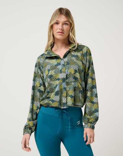 New Light Jacket Bronze Green Multi | Travis Mathew Deals