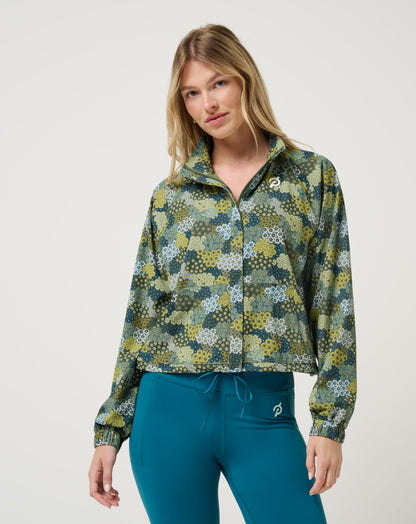New Light Jacket Bronze Green Multi | Travis Mathew Deals
