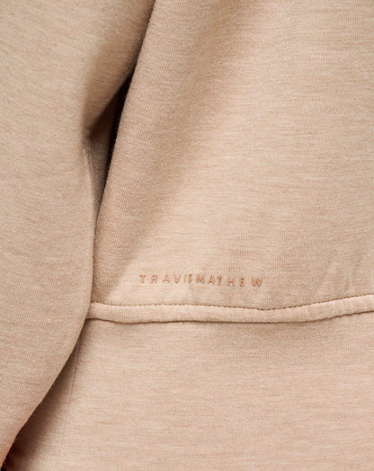 Overnight Trip Half Zip Heather Burro | Travis Mathew Value