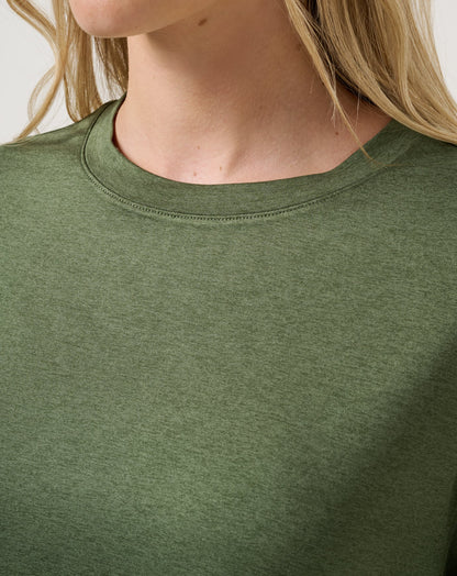 Always Forever Tee Heather Bronze Green | Travis Mathew Customer Favorite