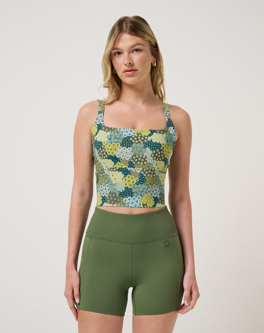 Daylight Tank Bronze Green Multi | Travis Mathew Discount