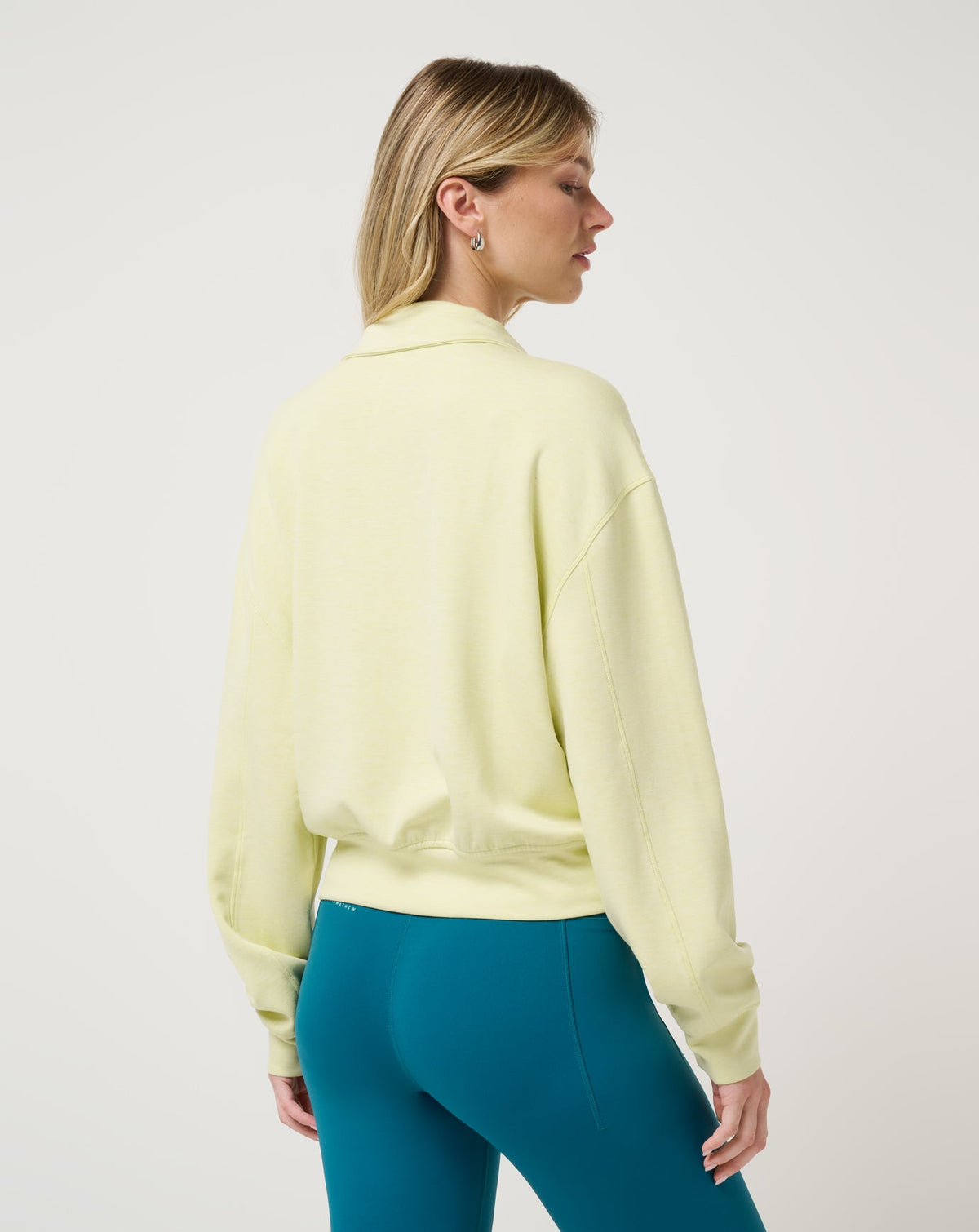 Overnight Trip Half Zip Heather Limeade | Travis Mathew New