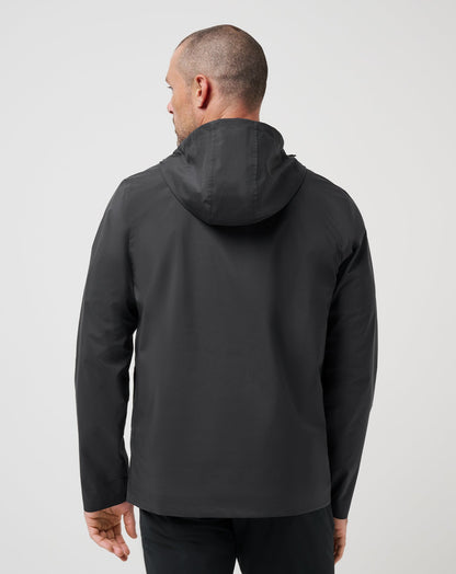 Shore Side Full Zip Black | Travis Mathew Recommended
