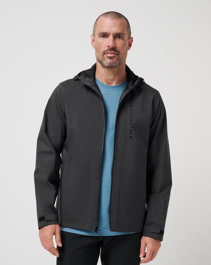 Shore Side Full Zip Black | Travis Mathew Recommended
