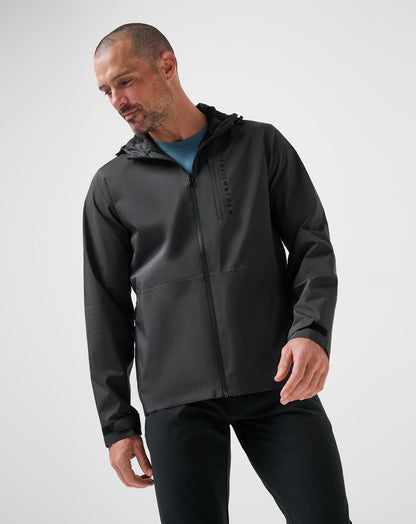 Shore Side Full Zip Black | Travis Mathew Recommended