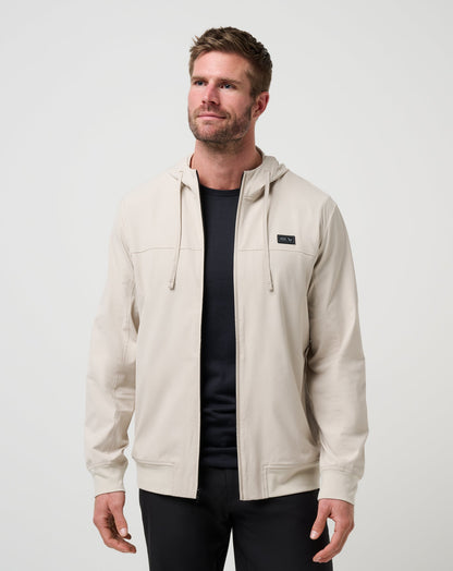 Bauer Wanderlust Hoodie Italian Sand | Travis Mathew Hot Sale