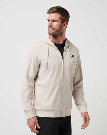 Bauer Wanderlust Hoodie Italian Sand | Travis Mathew Hot Sale