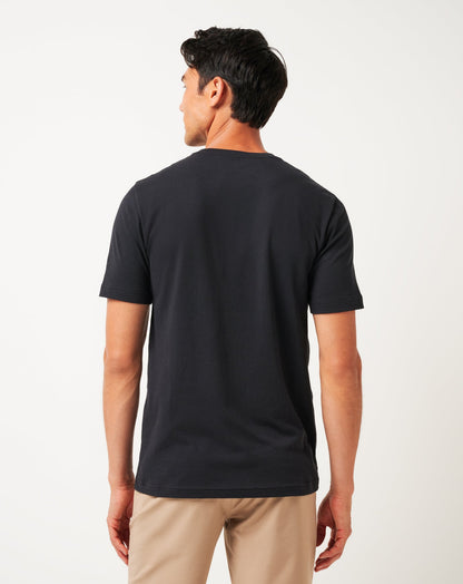 Lost Cave Pocket Tee Black | Travis Mathew Best Seller