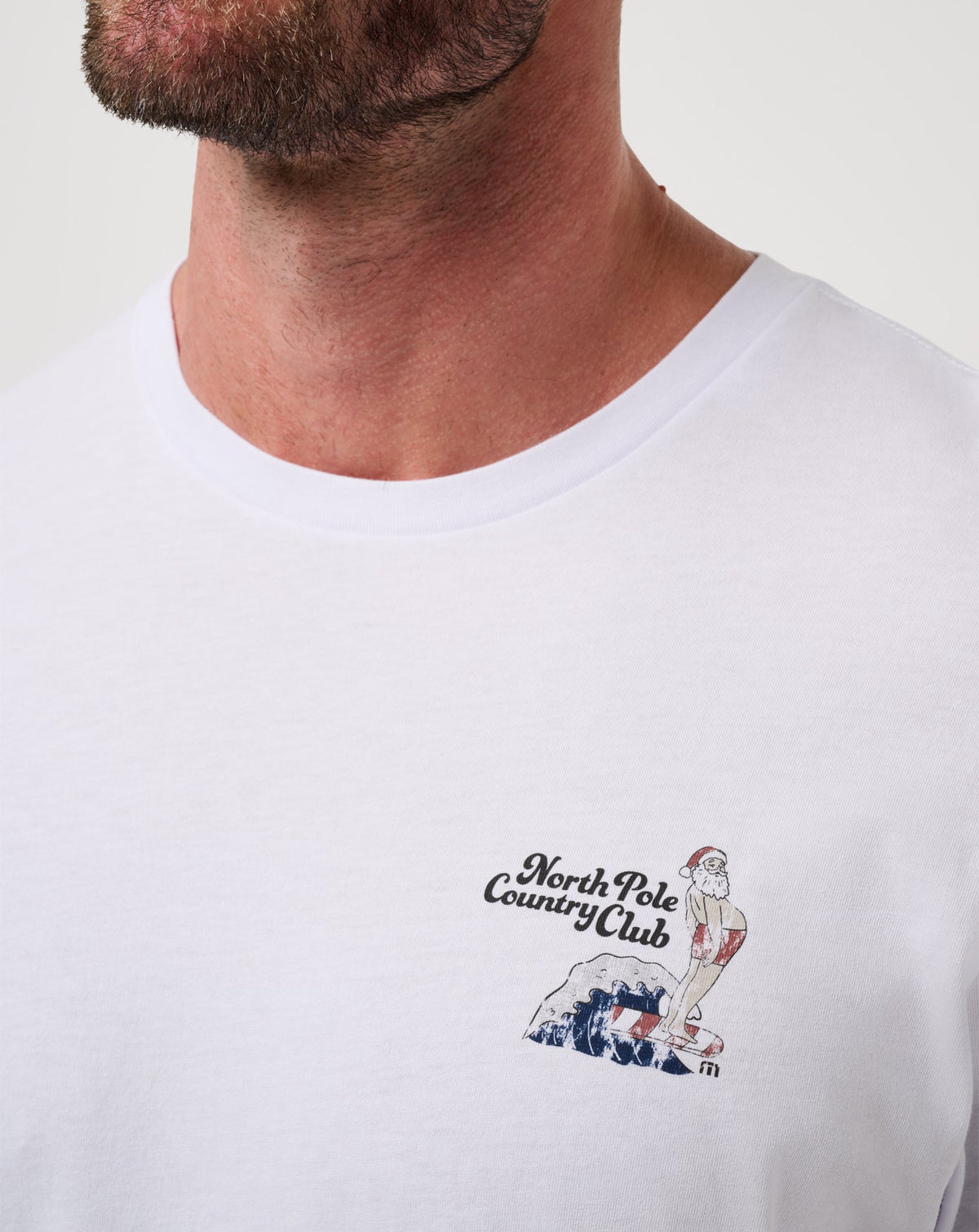 Holly Jollies Tee White | Travis Mathew New