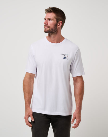 Holly Jollies Tee White | Travis Mathew New