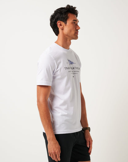 Worth A Shot Tee White | Travis Mathew Best Price