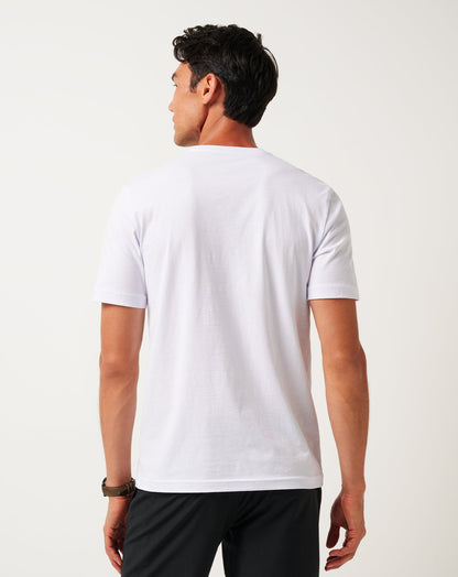 Worth A Shot Tee White | Travis Mathew Best Price