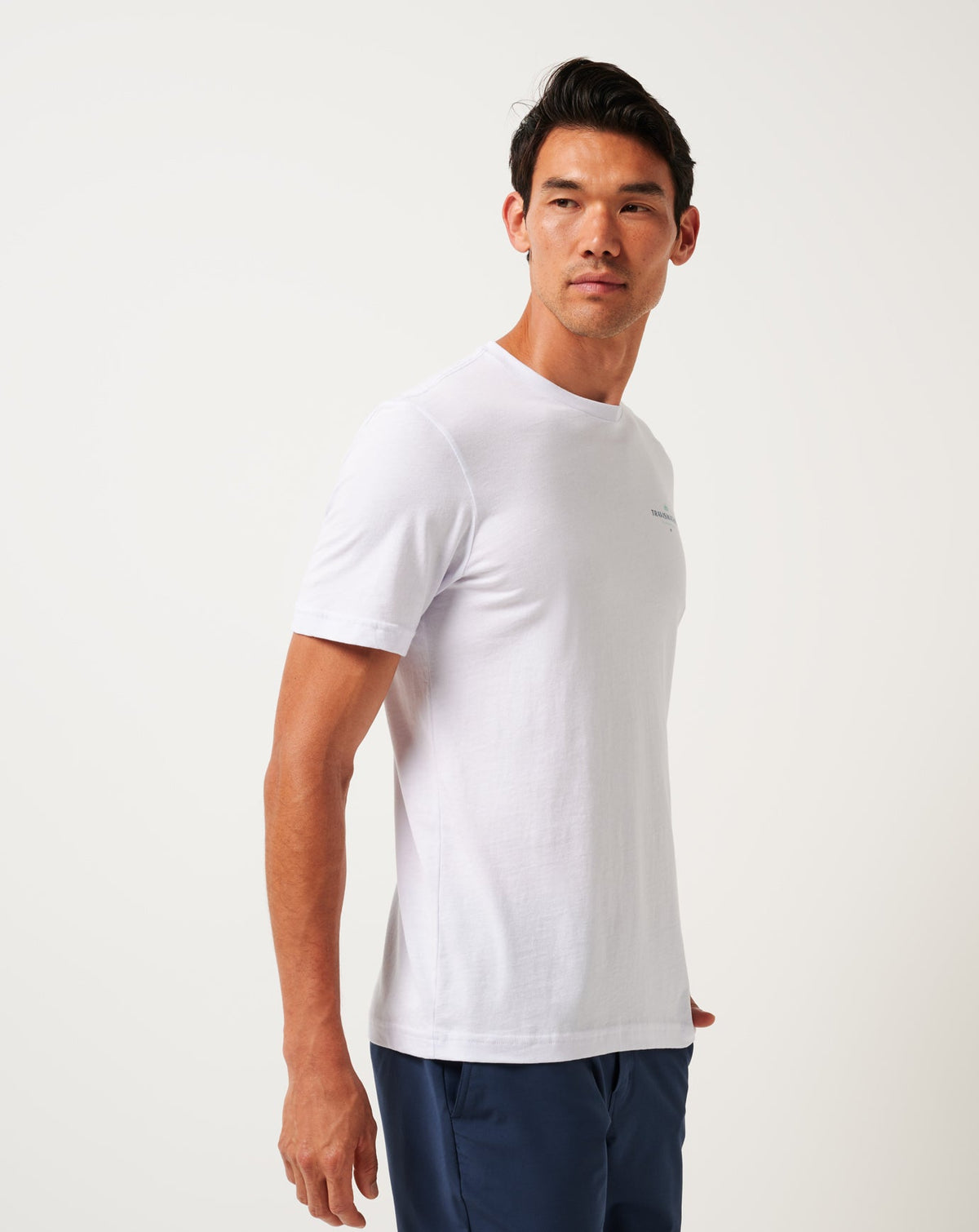 Acropolis Tee White | Travis Mathew Premium