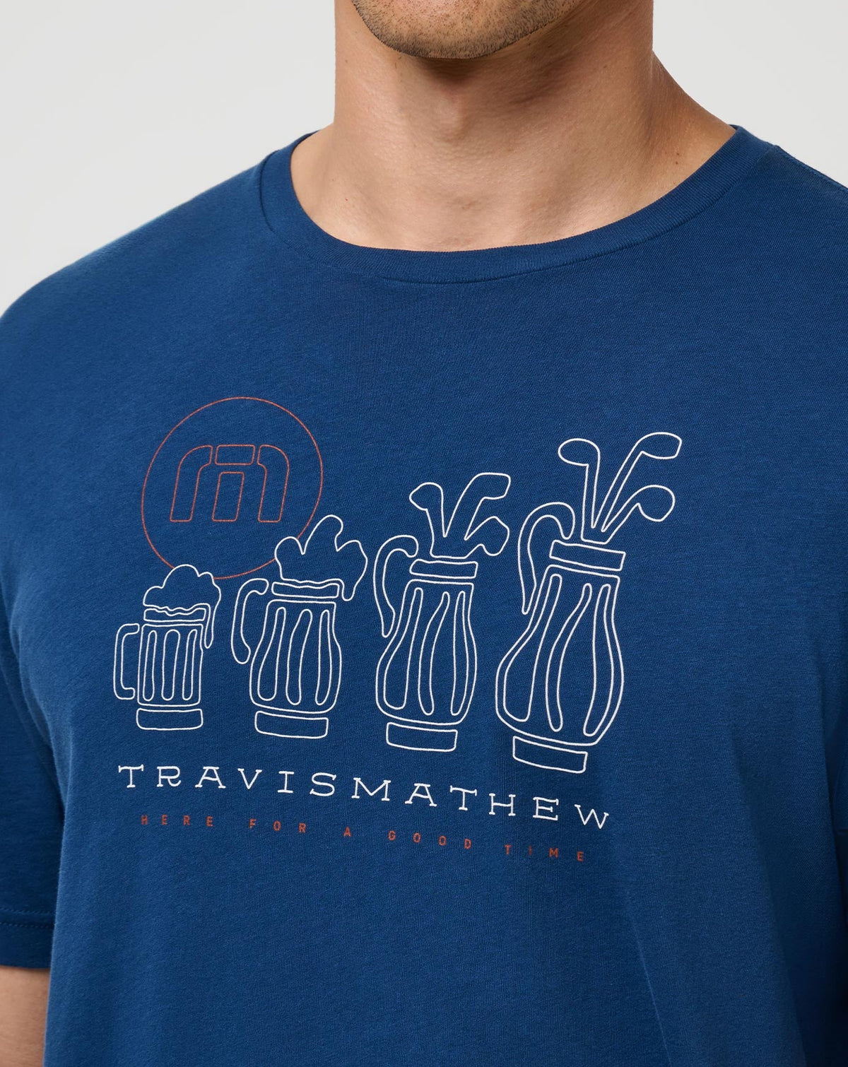 Beerly Beloved Tee Titan | Travis Mathew Smart Buy