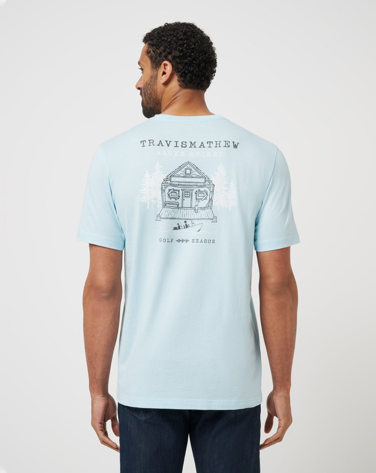 Maple Tree Tee Cory Blue | Travis Mathew Special Offer