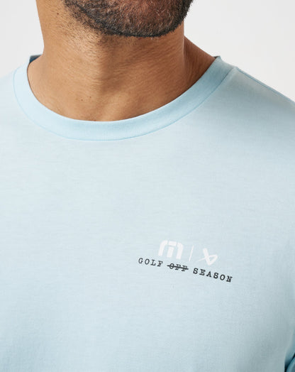 Maple Tree Tee Cory Blue | Travis Mathew Special Offer