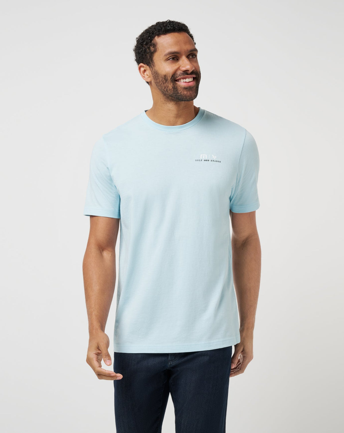Maple Tree Tee Cory Blue | Travis Mathew Special Offer
