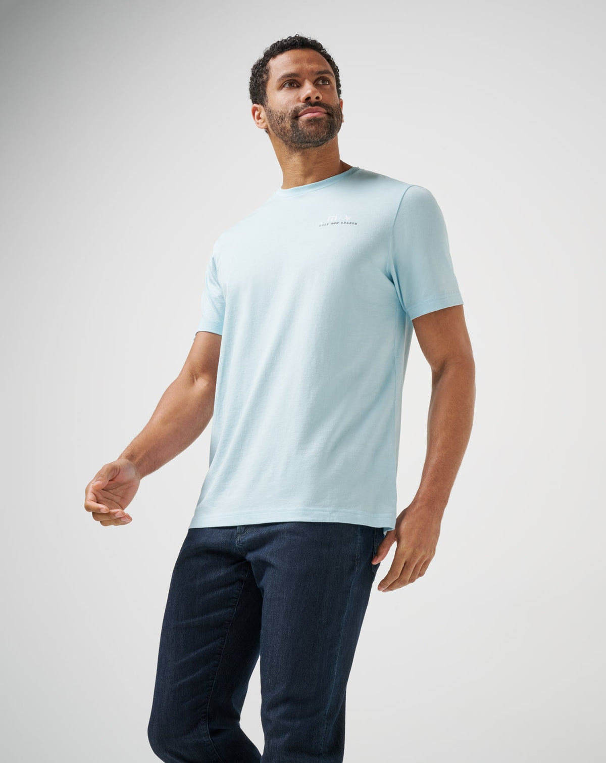 Maple Tree Tee Cory Blue | Travis Mathew Special Offer